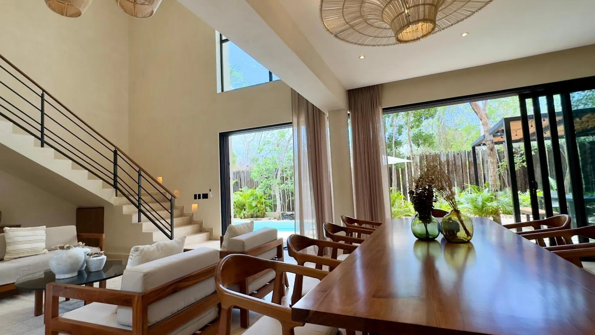 Casa Laak, Luxury Villa, 5 Bedroom 7 Bt, Heated Pool Tulum Willa