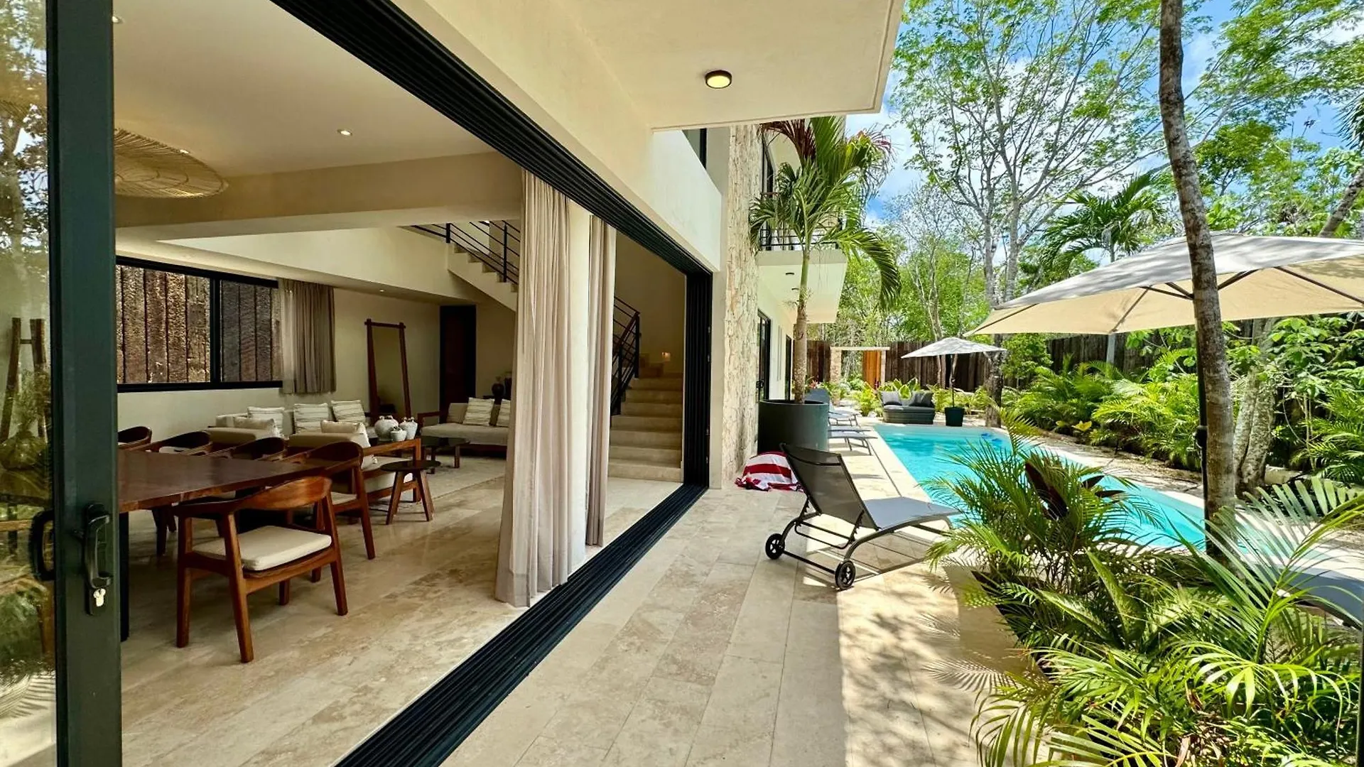 Willa Casa Laak, Luxury Villa, 5 Bedroom 7 Bt, Heated Pool Tulum Meksyk