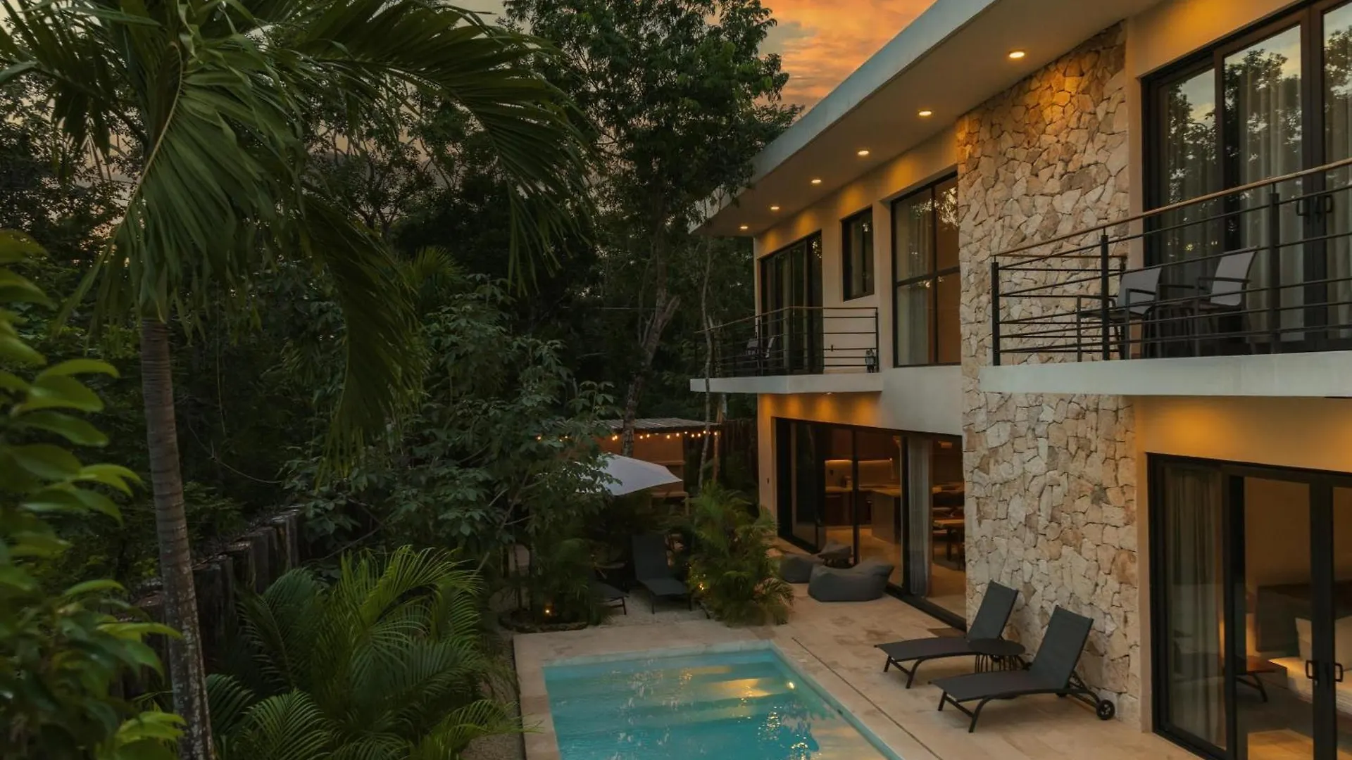 Casa Laak, Luxury Villa, 5 Bedroom 7 Bt, Heated Pool Tulum 0*,  Meksyk